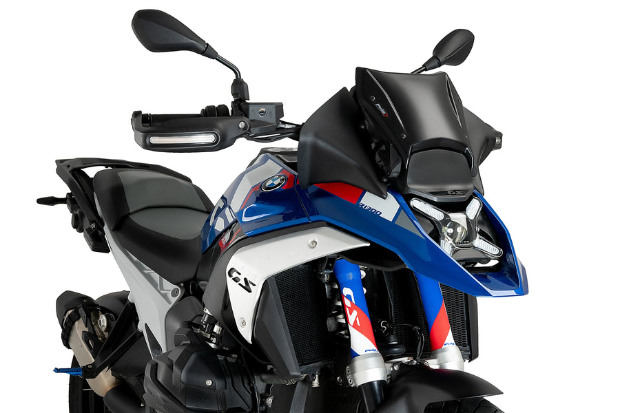BMW R 1300 GS TROPHY [2025] - Szélterelő kinyújtva | Matt fekete | PUIG 21896J