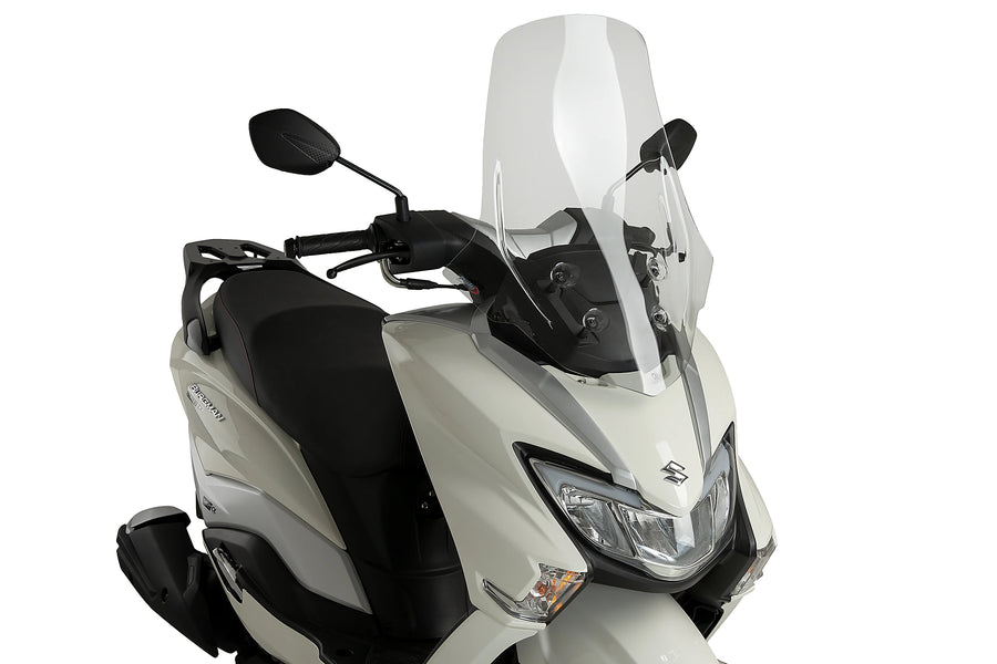 SUZUKI BURGMAN STREET 125EX [2025] - V-Tech Line Touring szélvédő | Tiszta | PUIG 21926W