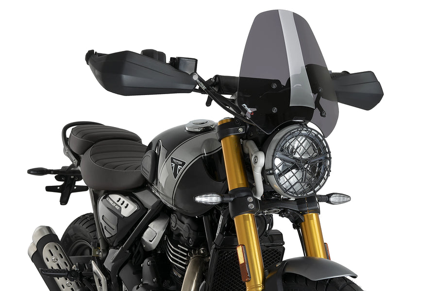 TRIUMPH SPEED 400 [2025] - PUIG új generációs sport szélvédő | Erősen tónusú | PUIG 21933F
