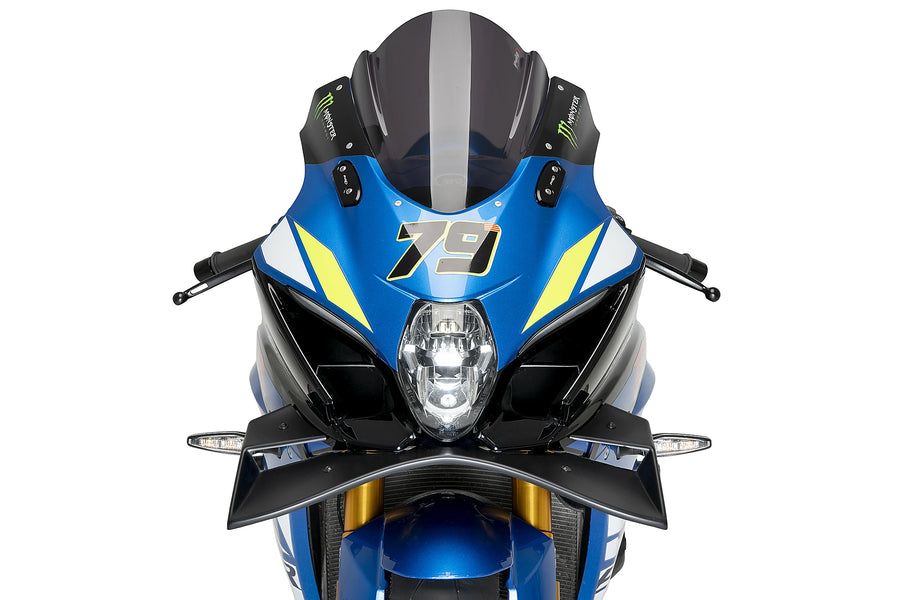 SUZUKI GSX-R 1000 R [2021] - Első légterelő GP | Matt fekete | PUIG 22075J
