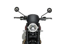 TRIUMPH SCRAMBLER 1200X [2025] - PUIG előlap ABS-ből | Matt fekete | PUIG 22223J