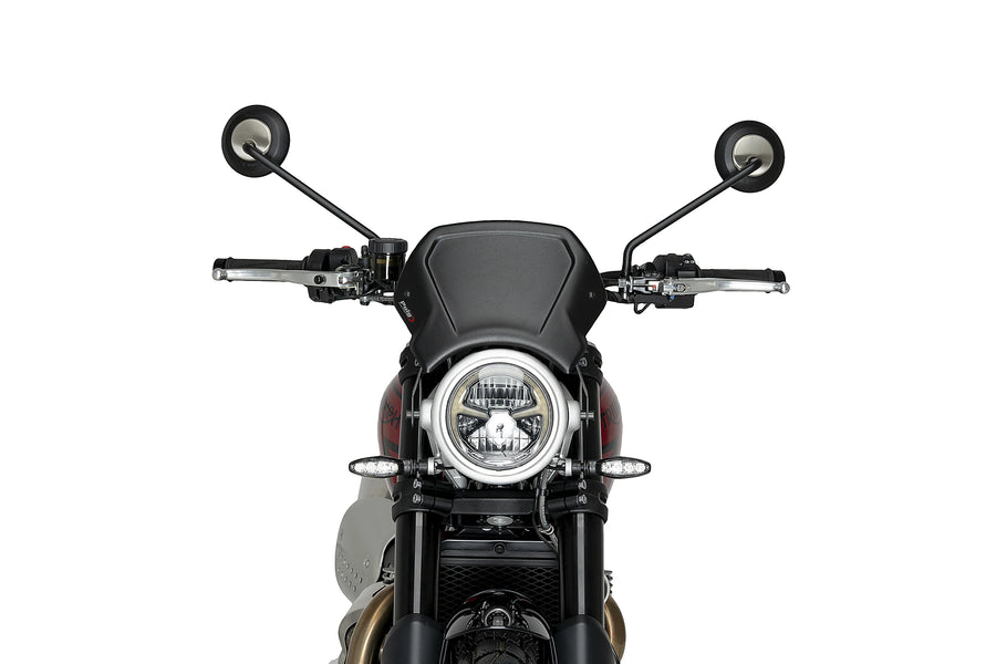 TRIUMPH SCRAMBLER 1200X [2025] - Alumínium előlap | Fekete | PUIG 22224N