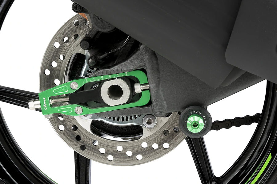 KAWASAKI ZX-6R NINJA [2025] - Láncfeszítő | Zöld | PUIG 22232V