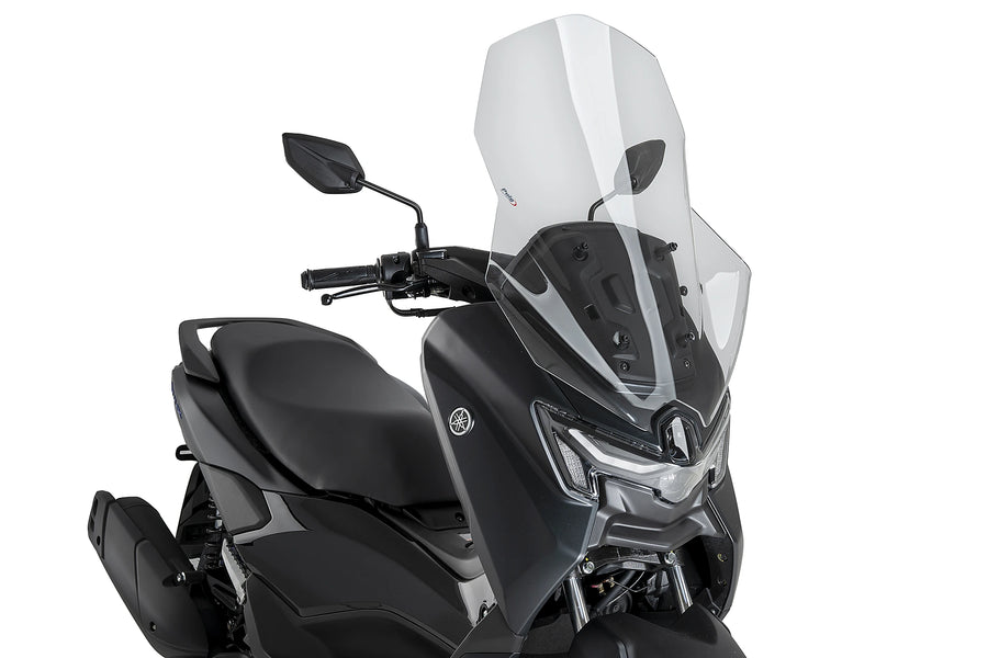 YAMAHA NMAX 125 TECH MAX [2025] - V-Tech Line Touring szélvédő | Tiszta | PUIG 22407W