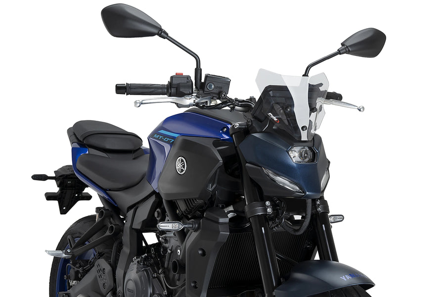 YAMAHA MT-07 Y-AMT [2025] - Új generációs sportszélvédő | Tiszta | PUIG 22412W