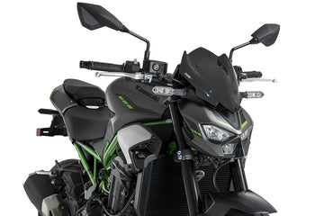 KAWASAKI Z 900 SE [2025] - Új generációs sport szélvédő | Carbon megjelenés | PUIG 22439C