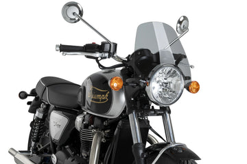 TRIUMPH BONNEVILLE T 120 BLACK [2025] – túraképernyő – átlátszó