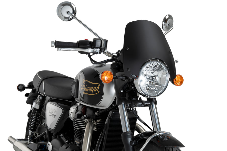 TRIUMPH BONNEVILLE T 120 BLACK [2025] – túra képernyő spoiler képernyővel
