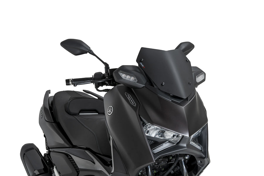 YAMAHA X-MAX 300 TECH MAX [2025] - V-Tech Line Sport szélvédő | Matt fekete | PUIG 22571J