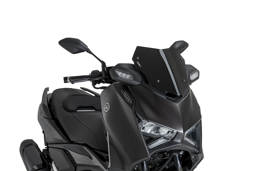 YAMAHA X-MAX 300 TECH MAX [2025] - V-Tech Line Sport szélvédő | Fekete | PUIG 22571N