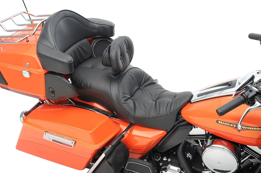 harley davidson touring [DRAG SPECIALTIES] – 2-es bőrülés, háttámlával kompatibilis, Touring