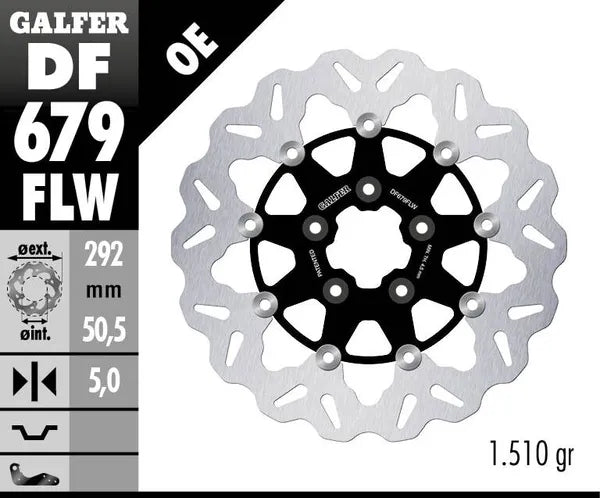 Harley-Davidson Xl 883 Sportster [1986, 1988-1991, 1993-1995, 1998] - Bremsscheibe – Bild 4