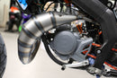 Derbi Senda X-Race SM '05 - '10 50 2T D50B0 - Auspuff 70cc blau schwarz