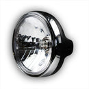LTD-Style 7-Zoll-Hauptscheinwerfer – schwarz, H4, Klarglas