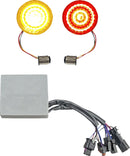 harley-davidson street bob [CUSTOM DYNAMICS] – SMART LED bullet irányjelző betétek-1