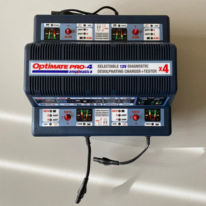 "Optimate PRO4" akkumulátortöltő