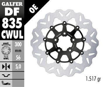 Harley-Davidson XL 1200 C Sportster Custom [2020] - féktárcsák - felület: fekete, ezüst - 2. kép