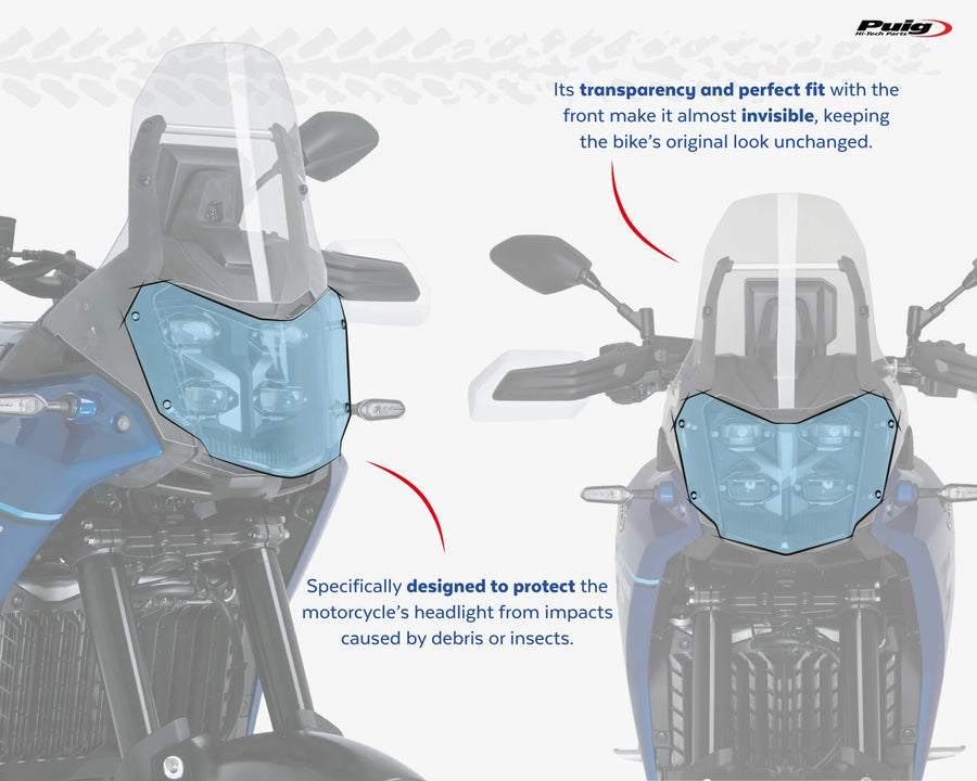 YAMAHA TENERE 700 EXPLORE EDITION [2025] – Fényszóróvédő – Átlátszó