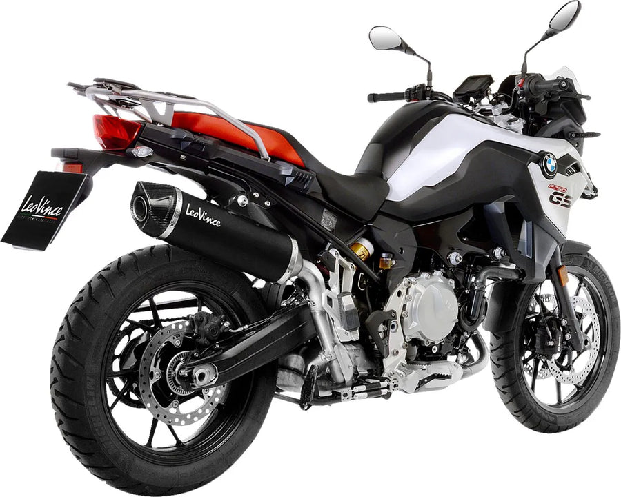 bmw f 750 gs [LEOVINCE] – Nero hátsó hangtompító – rozsdamentes acél
