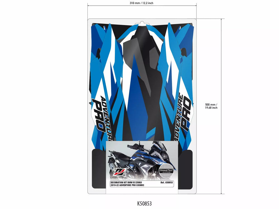 BMW R 1200 GS [UNIRACING] – matricakészlet