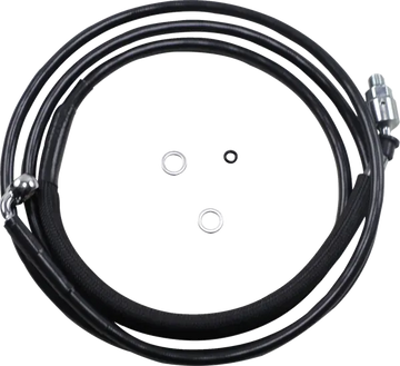 Harley Davidson Fltr [DRAG SPECIALTIES] – Rozsdamentes acél hidraulikus tengelykapcsoló sor