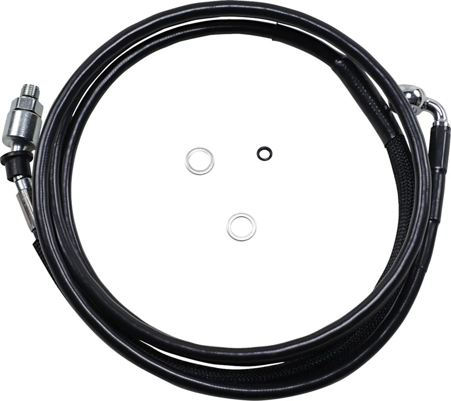 harley davidson fltr [DRAG SPECIALTIES] - Rozsdamentes acél hidraulikus tengelykapcsoló sor
