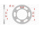KTM 990 RC R [2025-2026] - Lánckészlet 520 XHR4 - 16/43-116 - Szabványos lánckerék acél
