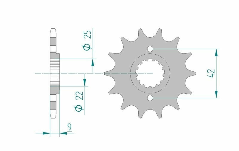 Kawasaki Z 7 Hybrid [2024-2026] - Lánckészlet 520 XSR4 - 14/43-122 - Normál acél lánckerék