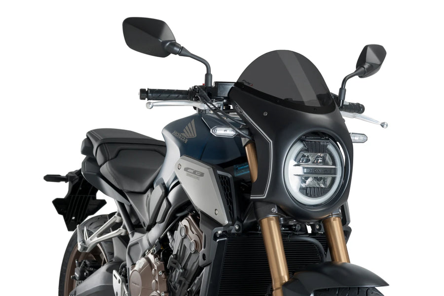 HONDA CB 650 R NEO SPORTS CAFE [2023] – Retro fényvédő képernyő – fekete
