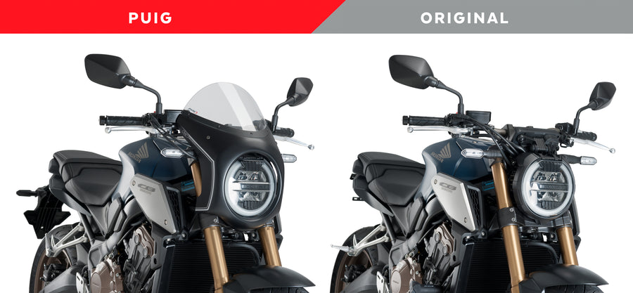 HONDA CB 650 R NEO SPORTS CAFE [2023] – Retro szélvédő – erősen színezett