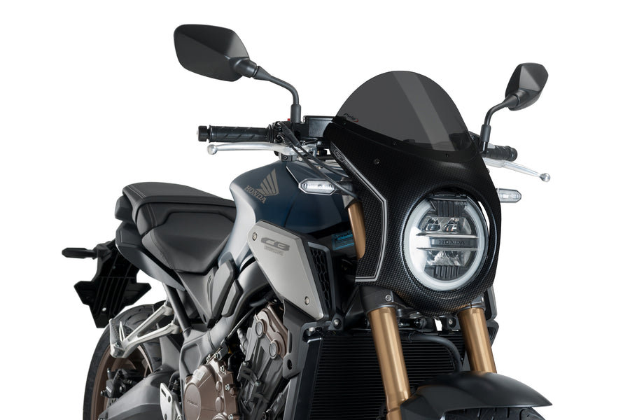 HONDA CB 650 R NEO SPORTS CAFE [2023] – Retro fényvédő képernyő – fekete