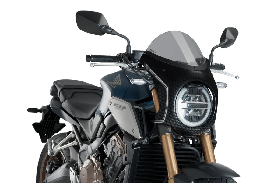 HONDA CB 650 R NEO SPORTS CAFE [2023] – Retro fényvédő képernyő – fekete