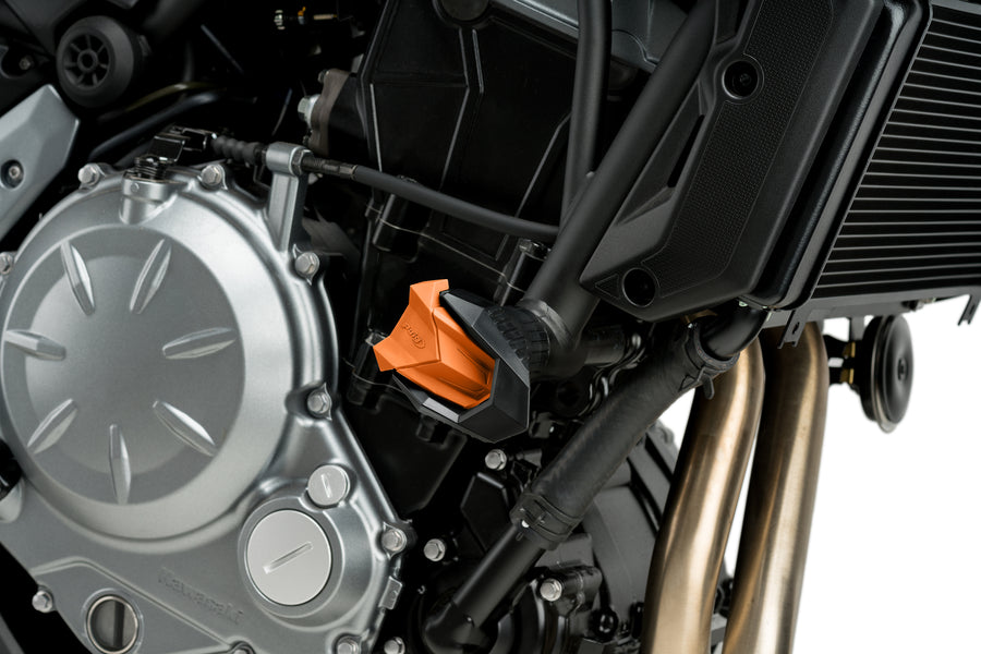 KAWASAKI NINJA 7 HYBRID [2025] – Crash Pads R19 – fekete