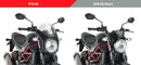 SUZUKI SV 650 [2025] – Retro fényvédő képernyő – fekete-3