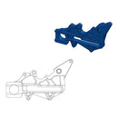 Ktm SX 400 [2003] - Versatzhalterung für OEM-Bremssattel – Oberfläche: Blau – Bild 1