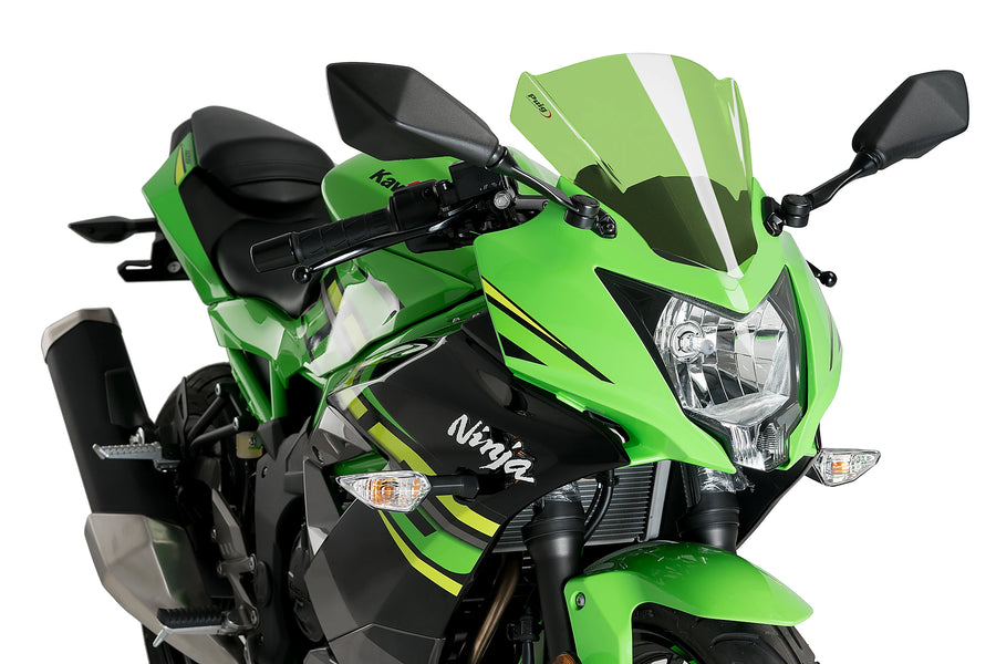 KAWASAKI NINJA 125 [2024] - Z-Racing képernyő | Zöld | PUIG 3539V