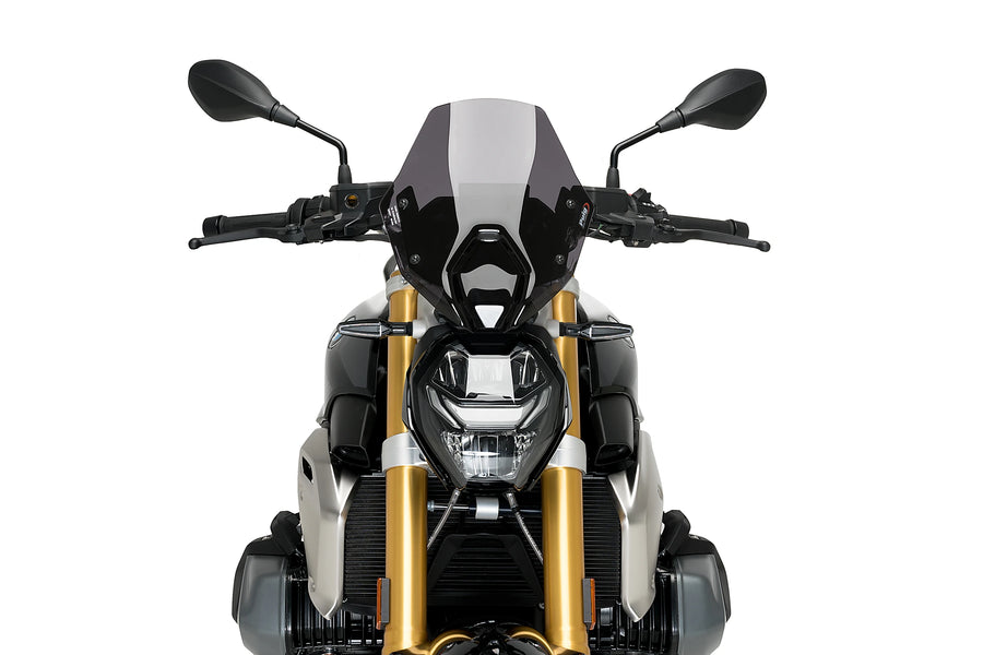 BMW R 1250 R [2025] - Új generációs sport szélvédő | Erősen tónusú | PUIG 3623F