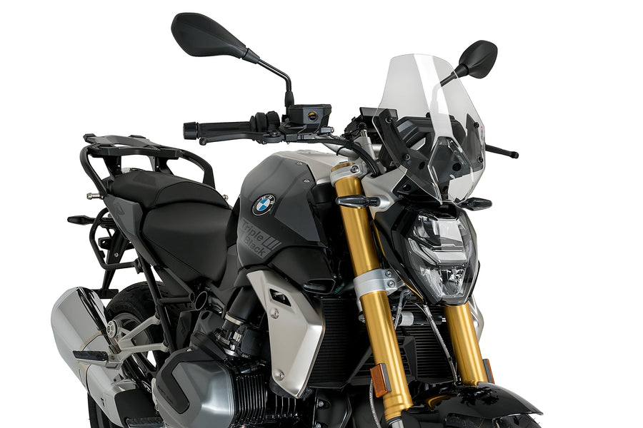 BMW R 1250 R [2025] - Új generációs sport szélvédő | Tiszta | PUIG 3623W