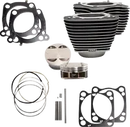Harley-Davidson FLHFB 1868 Electra Glide Highway King 114 [2023] - Big Bore Zylindersatz – Oberfläche: Pulverbeschichtet, Gefräste Lamellen, Wrinkle Black – Art.-Nr. 910-0845A – Bild 7