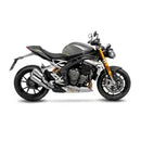Triumph Speed ​​​​Triple 1200 RS [LEOVINCE] – LV-10 felcsúsztatható hangtompító rozsdamentes acélból