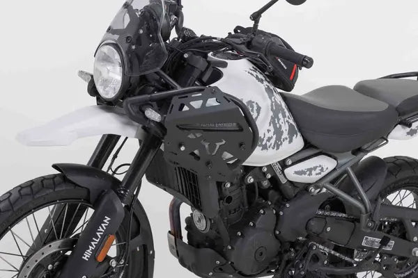 Royal Enfield Himalayan 450 [2023-2026] - SLC oldaltartó az eredeti ütközőrúdhoz hagyva