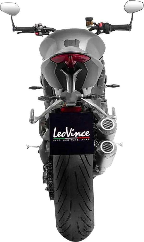 Triumph Speed ​​​​Triple 1200 RS [LEOVINCE] – LV-10 felcsúsztatható hangtompító