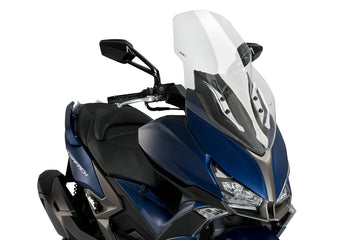 KYMCO XCITING S 400 [2025] - Szélvédő V-Tech Line Touring | Tiszta | PUIG 3757W