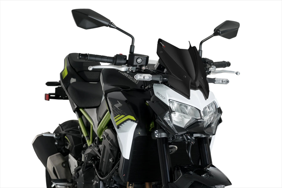 KAWASAKI Z 900 SE [2024] - Szélvédő Új generációs Sport | Fekete | PUIG 3840N