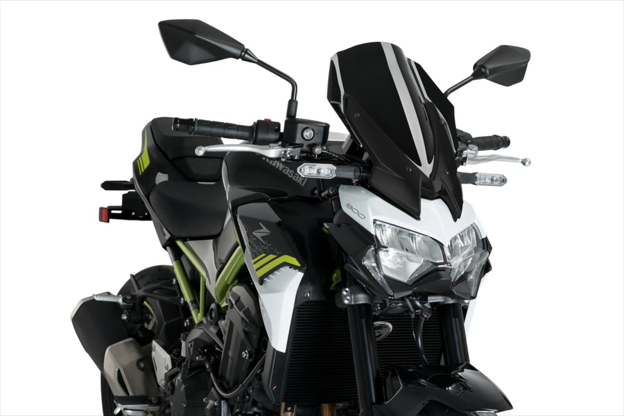 KAWASAKI Z 900 SE [2024] - Új generációs Touring szélvédő | Fekete | PUIG 3841N