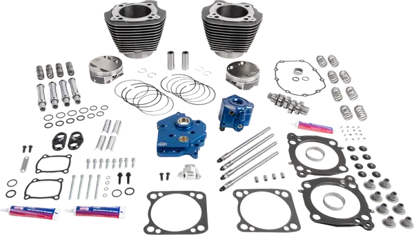 Harley-Davidson FXBR 1923 Softail Breakout 117 [2026] - 132" Power Package Motorleistungs-Kit – Oberfläche: Black Granite – Bild 2