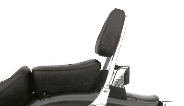 Honda CA 125 Rebel [1995-2001] - Sissybar csomagtartó nélkül, krómozott