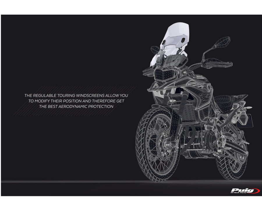 BMW F 750 GS [2024] – Állítható szélvédő – Színezett
