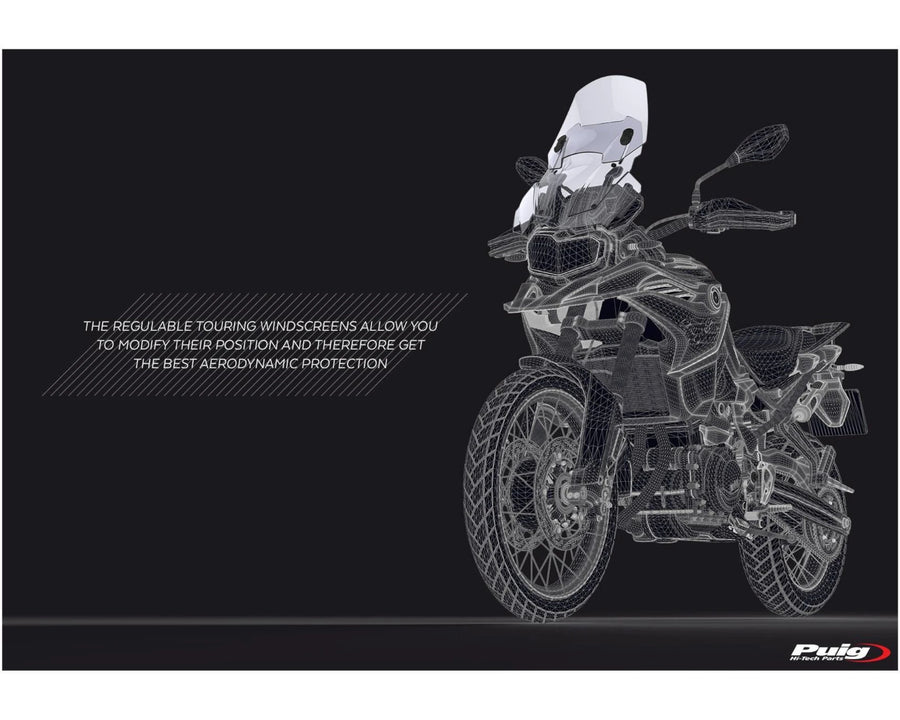BMW F 750 GS [2024] – Állítható képernyő – Átlátszó