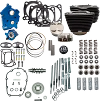 Harley-Davidson FXBB 1923 Softail Street Bob Solo 117 [2026] - 132" Power Package Motorleistungs-Kit – Oberfläche: Black Granite – Bild 12